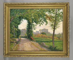 Strada Nel Bosco by Luigi Clara