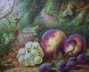 Fruit On A Mossy Bank