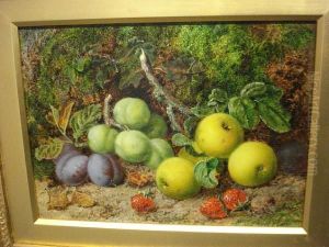Still Life Fruits And Leaves