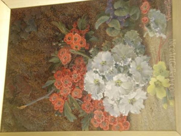 Flowers On A Mossy Bank - view 1