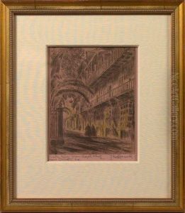 Pirates Alley From Royal Street by Albert James Clark