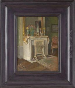 "interior Of Our Apartment 6 Rue Victor Considererant" by Alson Skinner Clark