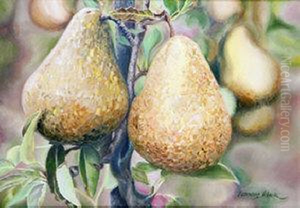 Pears In The Orchard - view 1