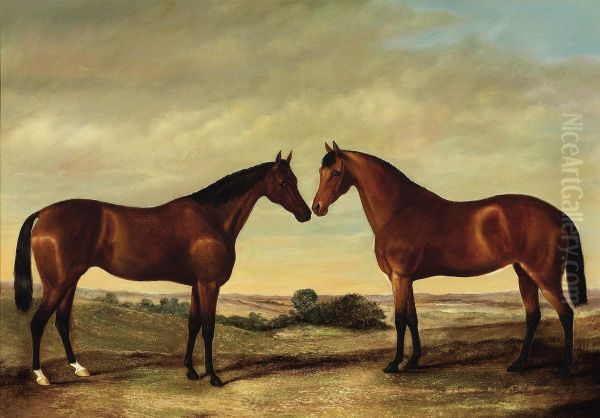 Pair Of Horses - view 1