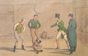 "cock Fighting" by John Clark