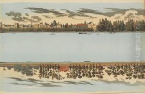 The Panorama Of The Thames From London To Richmond, Exhibiting Every Object On Both Banks Of The River...and A General View Of London
