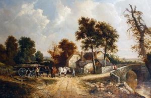 Loading The Log Cart