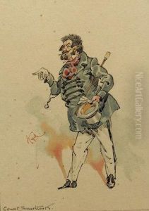 Solomon Pell, Capt Boldwig And Others by Joseph Clayton Clarke