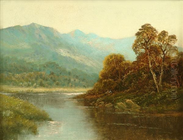 Figures On Ariver Bank - view 1