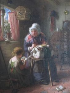The Readinglesson by Samuel Barling Clarke