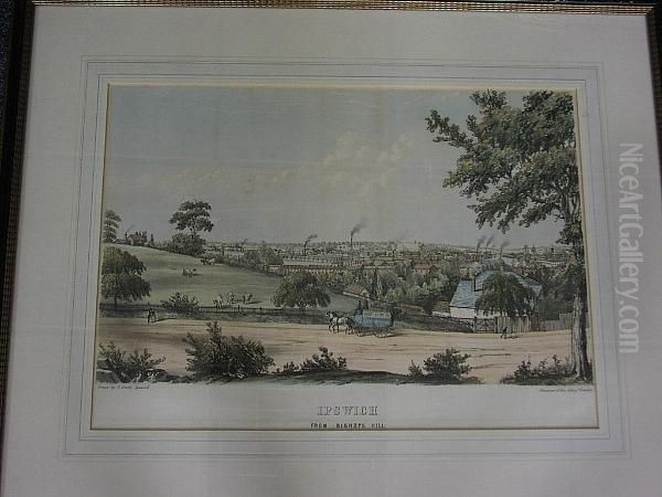 Ipswich From Bishops Hill - view 1