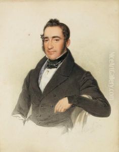 Herrenportrat by Alexander Clarot