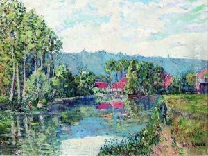 Fin De Journee A Villiers Sur Morin by Adolphe Clary-Baroux