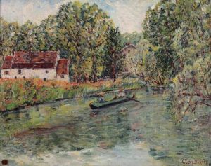 Le Canal by Adolphe Clary-Baroux
