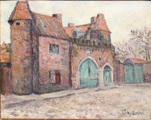 Ancien Couvent Des Templiers by Adolphe Clary-Baroux