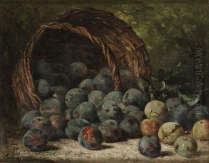Stilleben Med Plommon by Eugene Claude