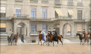 Les Cavalieres by Jean Maxime Claude