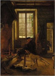 The End Of The Day by Jean Maxime Claude