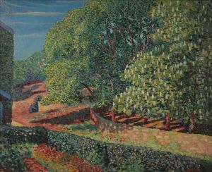 Horsechestnuts, Lake District by William Lionel Clause