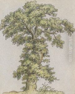 Zugeschrieben - Baumstudie by Christian Clausen