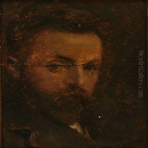The Artist's Selfportrait by Christian Clausen