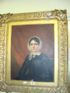 Portrait Of Victorian by Marshall Claxton