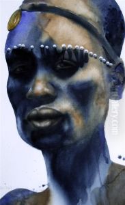 Portrait Of An African Tribesman