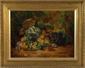 Still Life With Fruit And Flowers by J. Clays