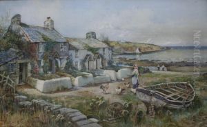 Cemaes Bay, Anglesey by Joseph Hughes Clayton