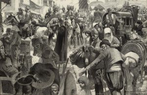 Market Day, Adrianopole by Reginald Thomas Cleaver