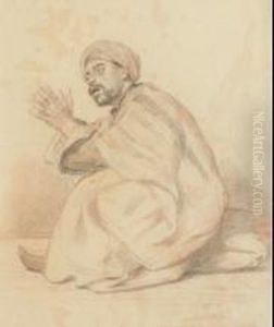 Jeune Arabe En Tenue Traditionelle Battant La Musique Jeune Arabe En Tenue Traditionelle Battant La Musique