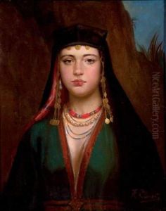 Portrait De Femme Orientale