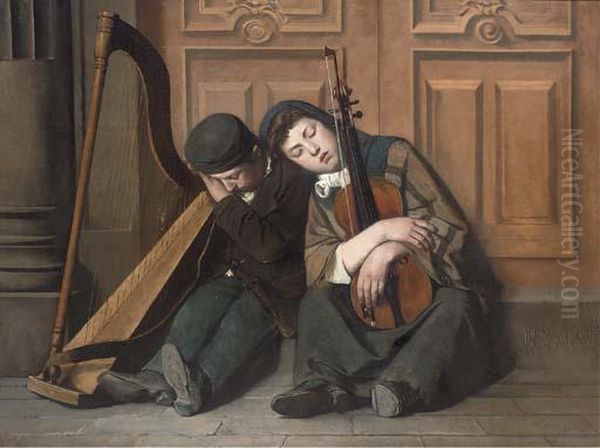 The Slumbering Street Musicians - view 1