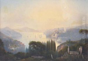 Vue De La Corne D'or by P. Clement