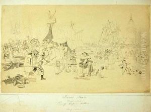 Frost Fair by Luke Clennell