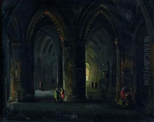  Interieur D'eglise Animee De Personnage 