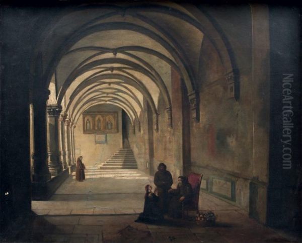 Interieur De Cloitre - view 1