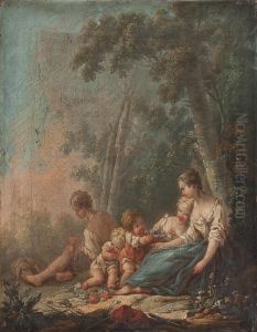 Liebesallegorie by Jean-Francois, Ganif Clermont