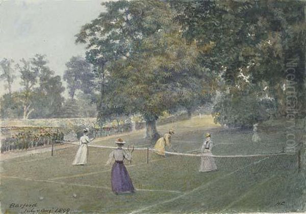 Ladies Doubles, Barford - view 1