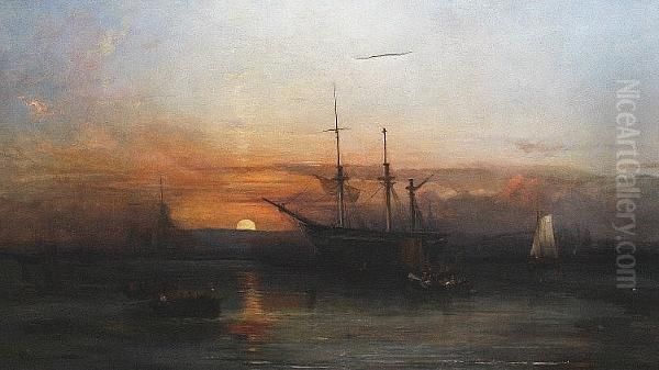 Sunset Over The Anchorage - view 1