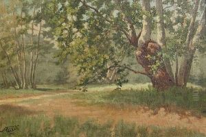 A Path Through The Trees by Albert Clinton Conner