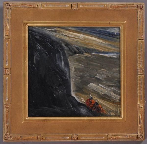 Indians By The Cliff - view 1