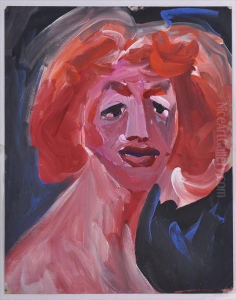 Woman With Red Hair - view 1
