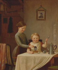 A Good Breakfast by James Goodwyn Clonney
