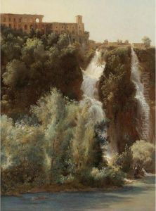 View Of Tivoli by Gilles Francois Closson