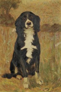 Portrait Of A Spaniel by William Baxter Palmer Closson