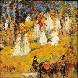 At The Wood by William Baxter Palmer Closson