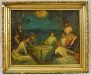Evening On The Veranda by William Baxter Palmer Closson