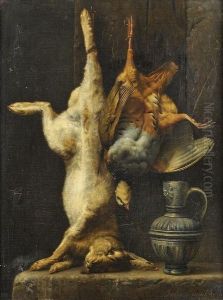 Nature Morte Au Lievre by Felix Clouet