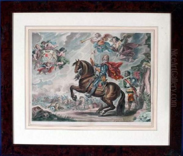 Duke Von Newcastle Bei Der Schlacht Von Gaignee - view 1